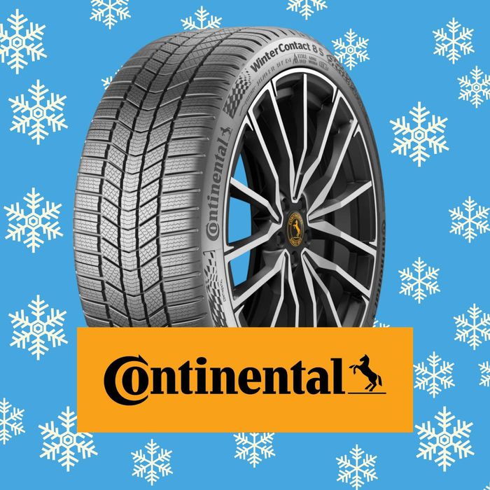 Continental WinterContact 8 S 245/40 R19 та 275/35 R19  Нова 2025 року