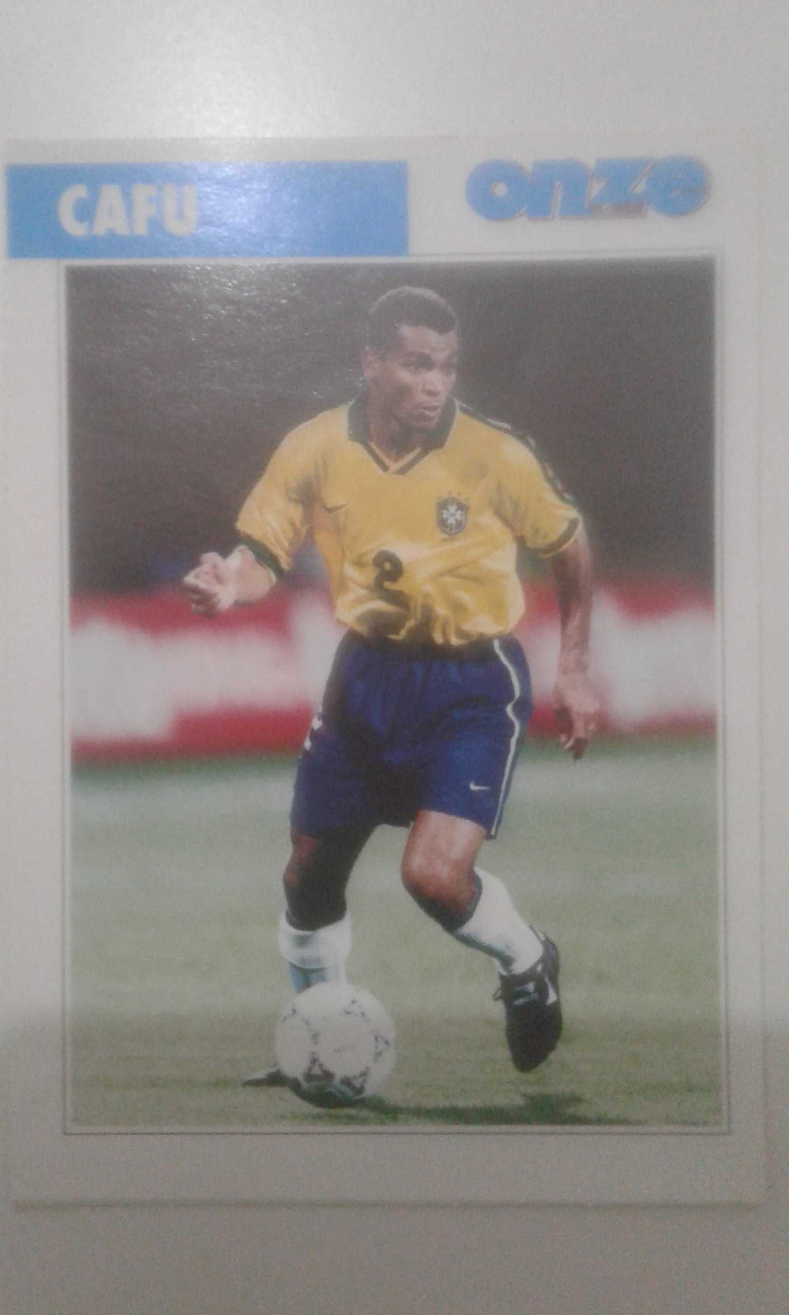 Cafu, postal da revista onze mondial