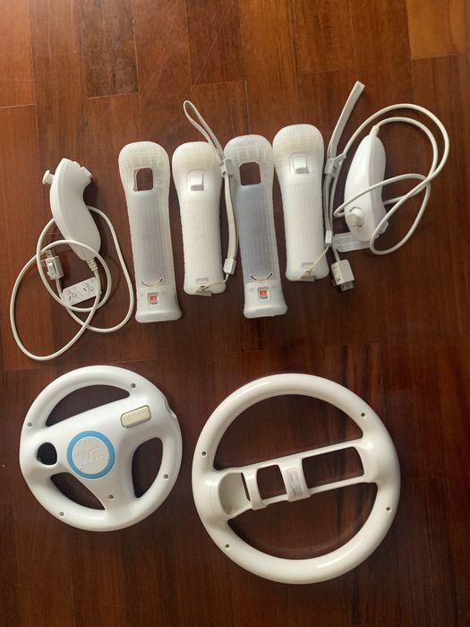 Consola, acessorios e jogos Wii