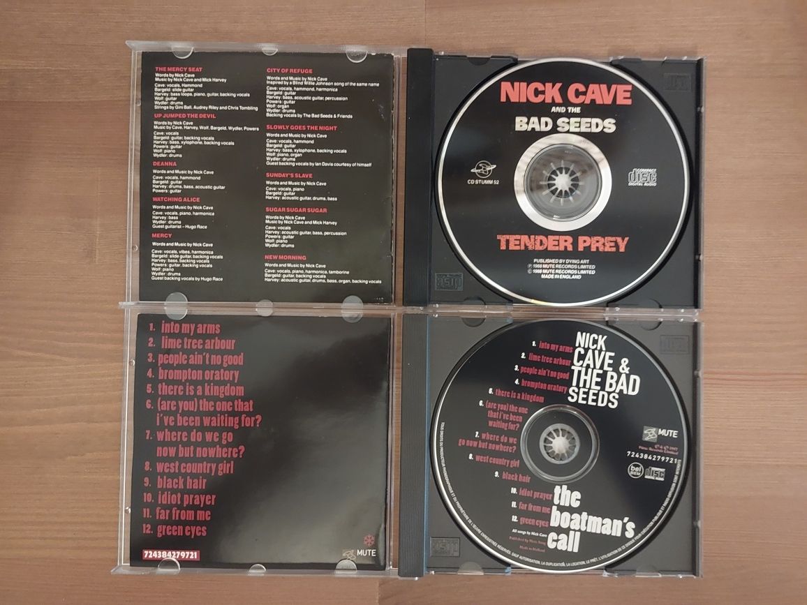 4 CDs Nick Cave And the Bad Seeds (Como Novos)