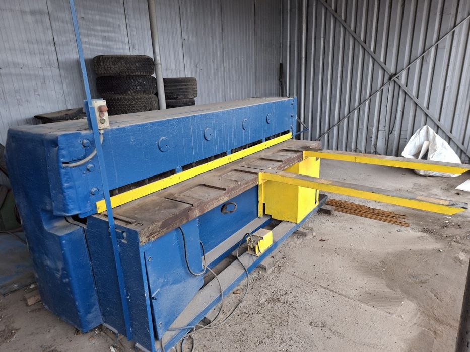 Gilotyna nożyce do blachy 6mm używane