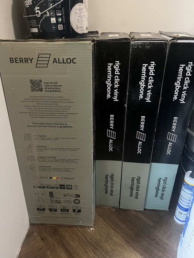 Panele Winylowe BerryAlloc Zenn Click Comfort 55 | PALERMO Jodełka