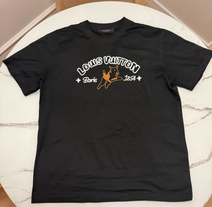 Louis Vuitton by Tyler, the Creator Embroidered Cotton T-shirt L Large