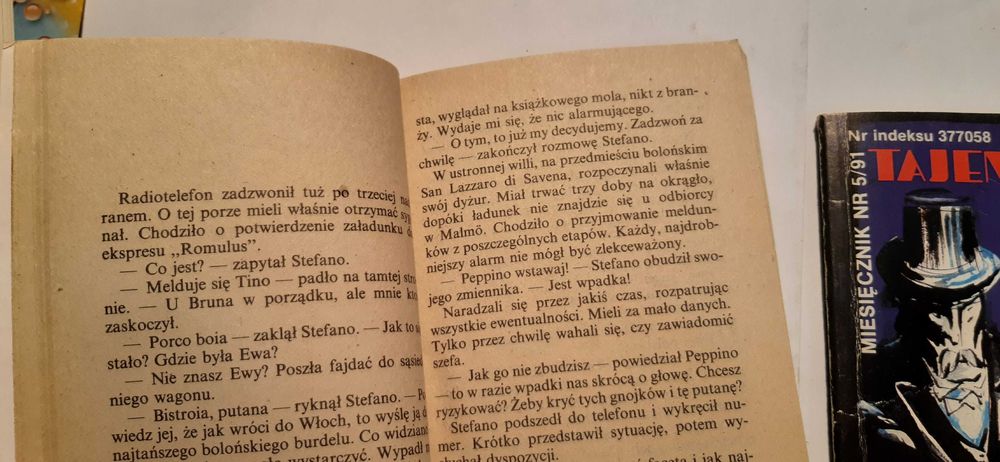 2 książki Orsi Walter – Ekspres Romulus i Tajemniczy dżentelmen