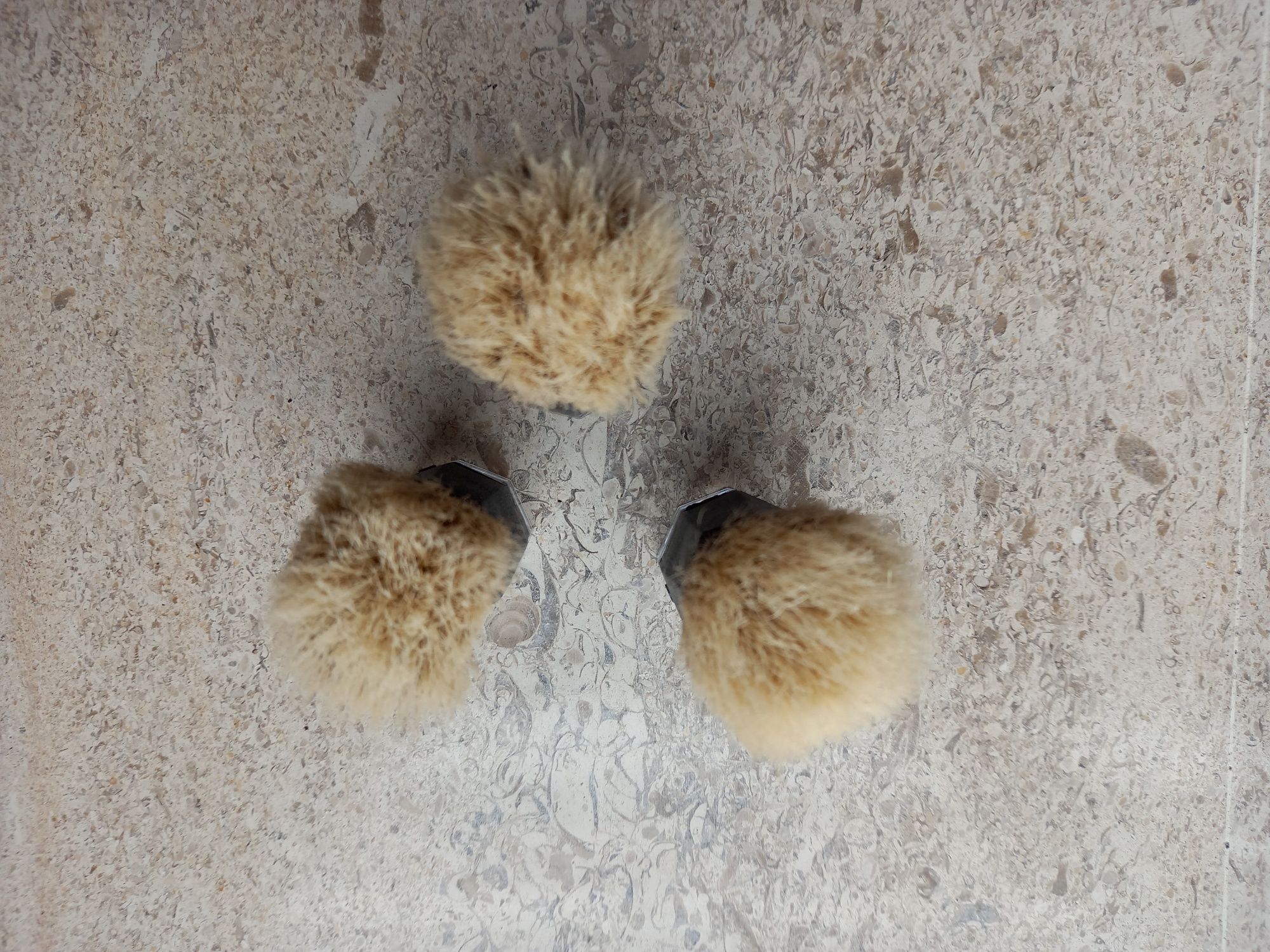 Pincel de barba cerdas naturais
