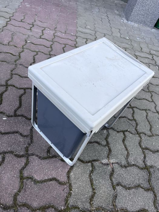 Zestaw koszy na śmieci kosz pod zlew do szafki wysuwane do segregacji