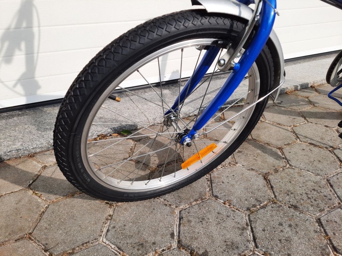 Bicicleta dobrável em alumínio *igual a nova*