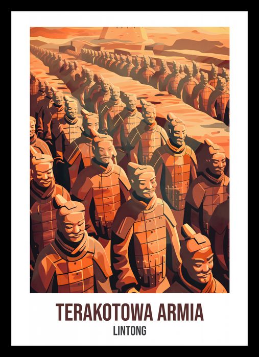 Plakat 21x29,7cm Terakotowa Armia