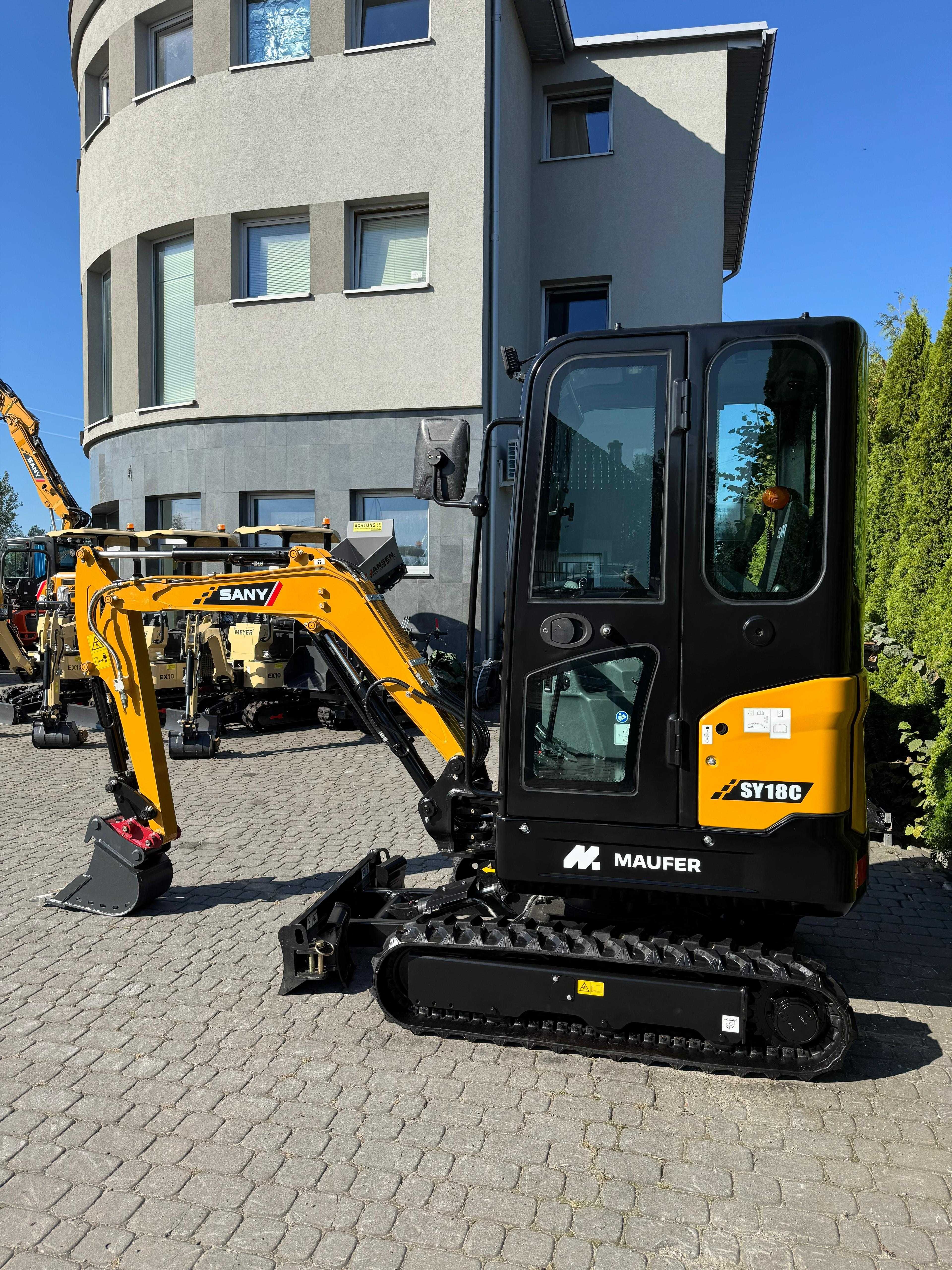 Minikoparka gąsienicowa Sany SY18C rok 2025