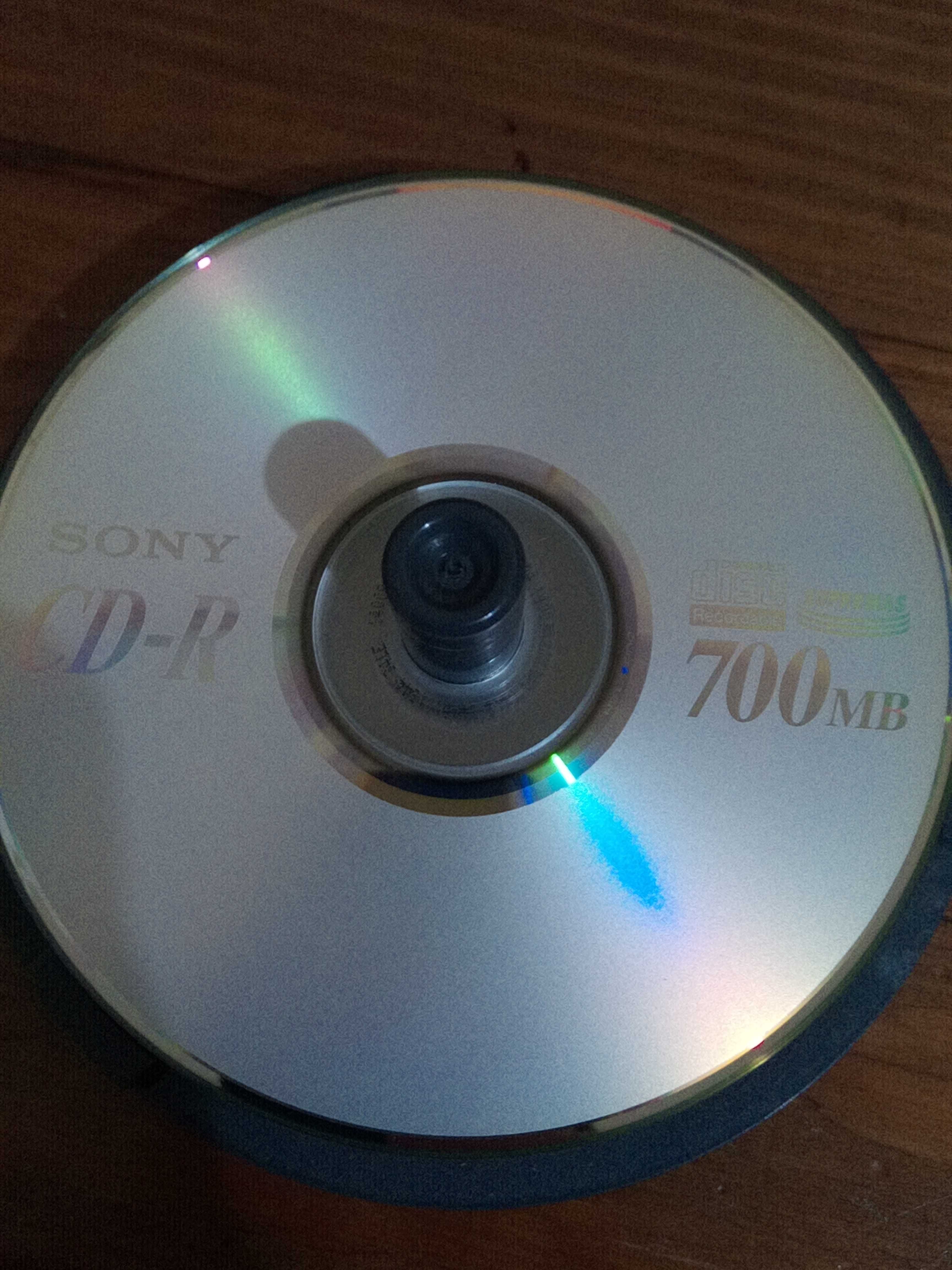 9 Discos CD vazios 700mb da Sony (novos)