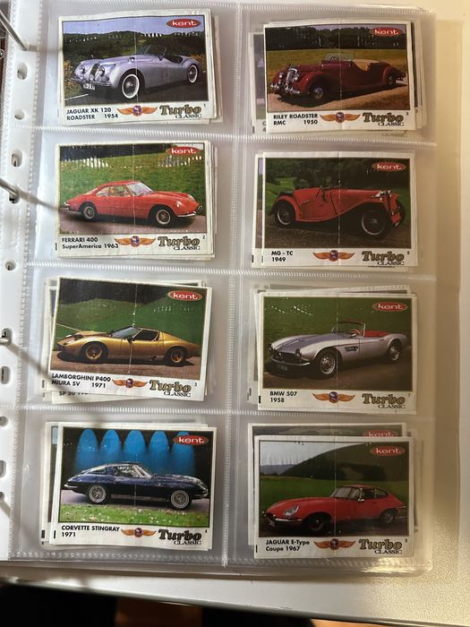 Вкладыши Turbo Classic 1-70 (полная коллекция)