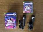 Gra Let's Sing 2025 Xbox + 2 mikrofony jak nowa