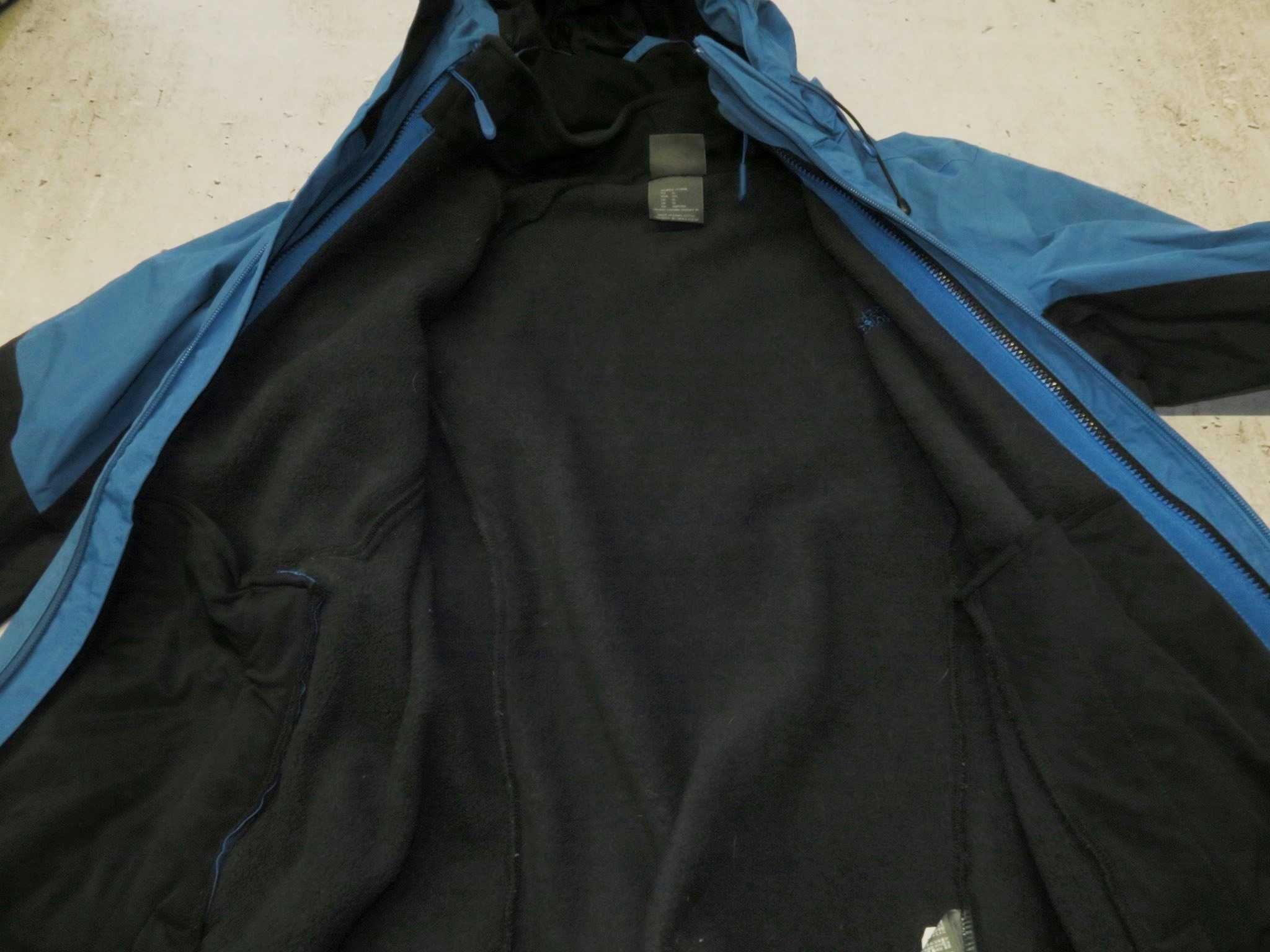 Jack Wolfskin kurtka damska 3w1 z podpinką XL