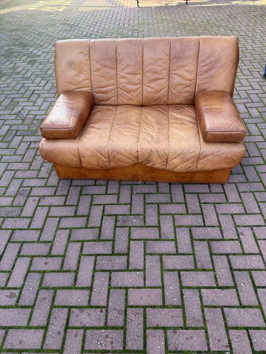 Kanapa ze skóry rozkładana KLER