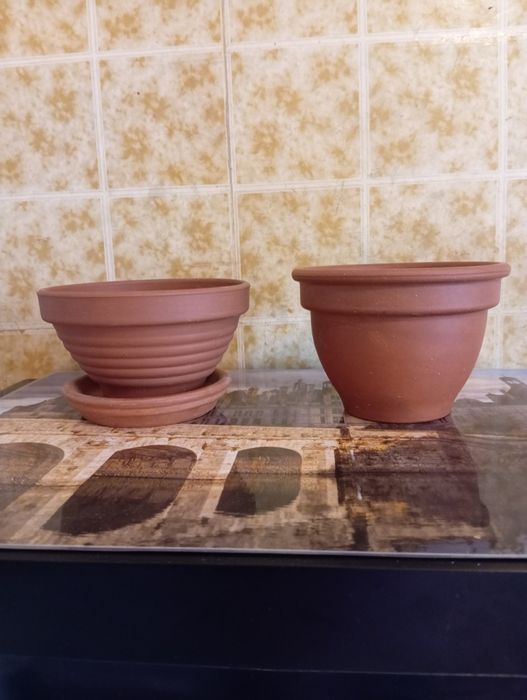 Горшки для цветов. Керамика.