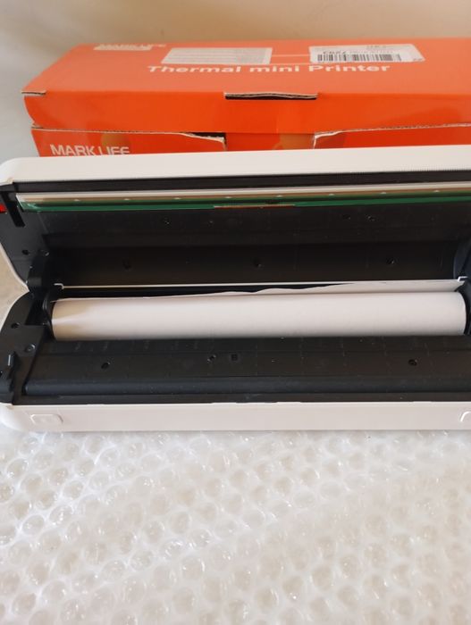 Nowa Przenośna Drukarka Termiczna A4 Mark Life(Mini Printer) - Bez Tu