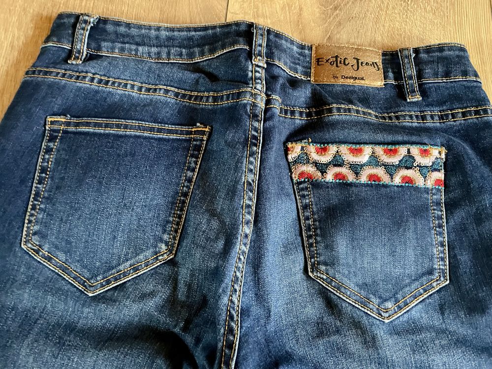 Jesnsy Desigual piekne hafty