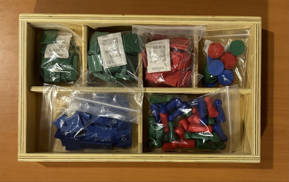 Jogo de Selos Montessori