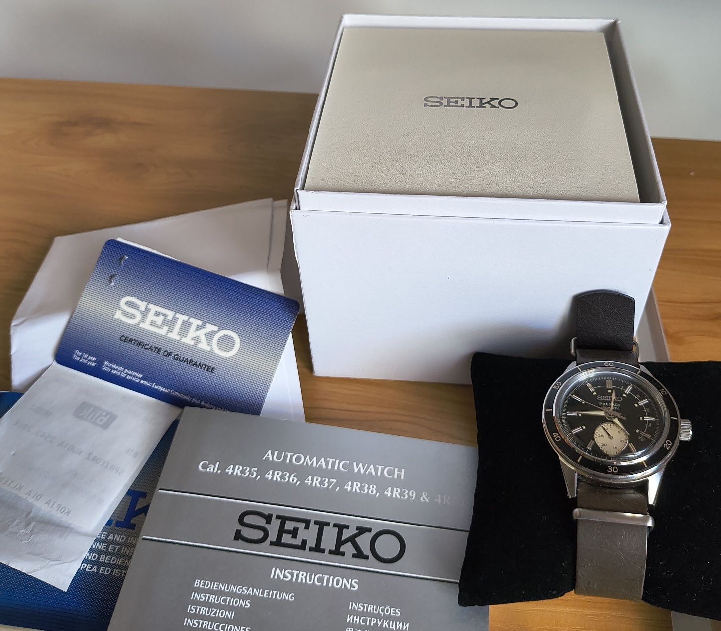 SEIKO Presage Automatic Power Reserve SSA351J1 41mm