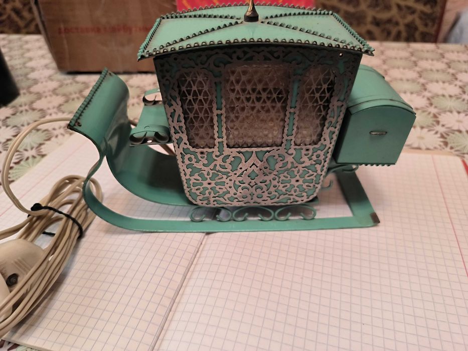 Ночничек- светильник Карета золушки.