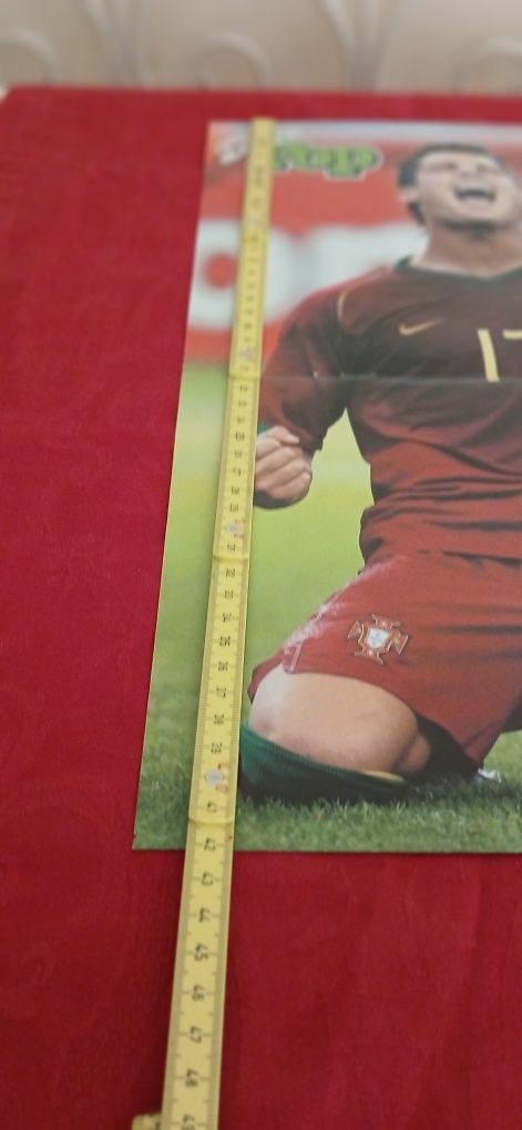 Poster Cristiano Ronaldo/PCD, com defeito