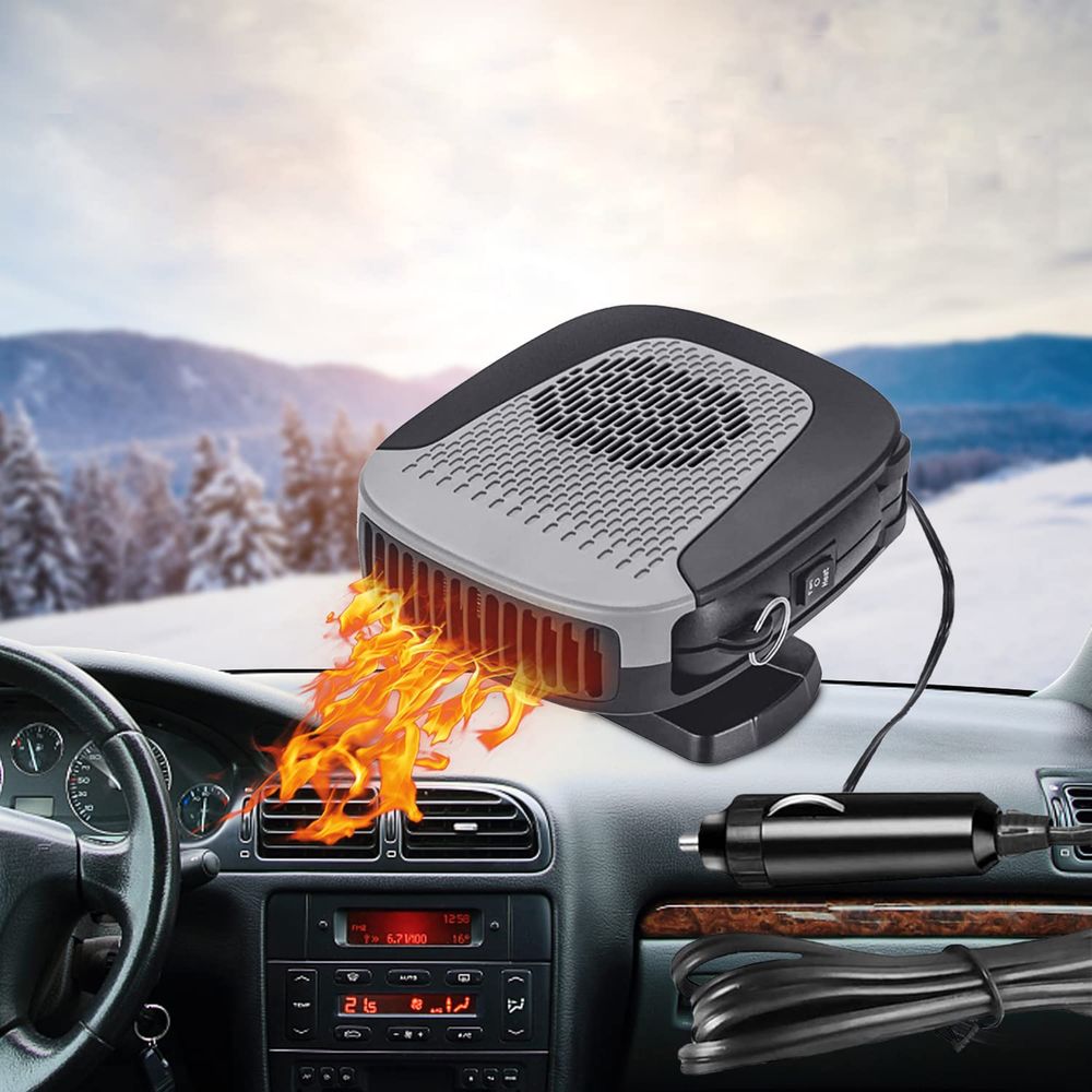 Автомобільний обігрівач Auto Heater Fan 2в1 обігрів та охолодження