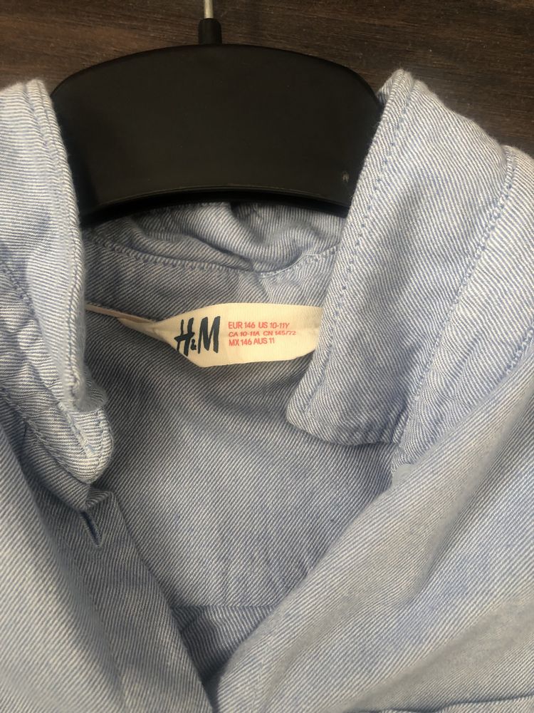 Niebieska koszula dla chłopca H&M