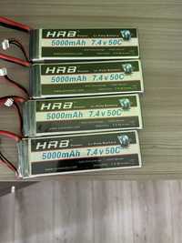 baterie HRB 5000mAh 50C