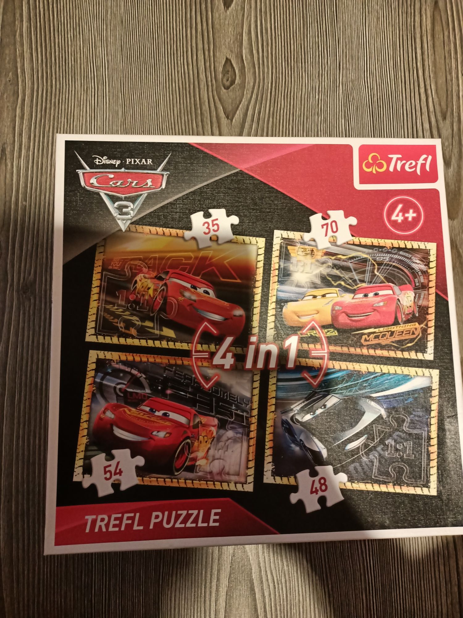 Trefl puzzle Gotowi do wyścigu Cars