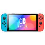 Nintendo Switch – Modelo OLED (azul neón/vermelho neón)
