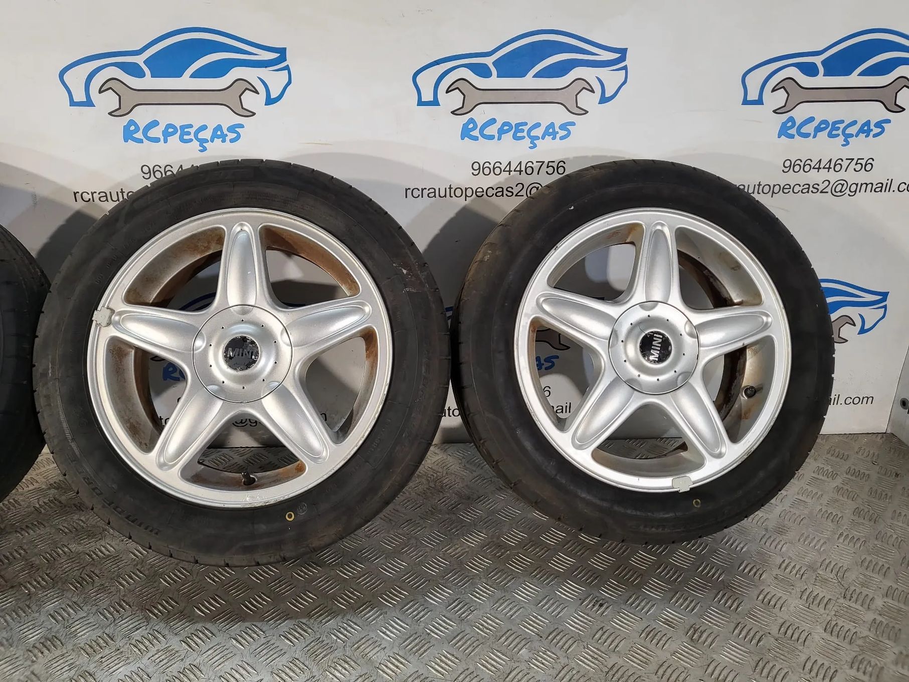 Conjunto Jantes 16 Mini Cooper One 6.5J ET48 4x100 6769410
