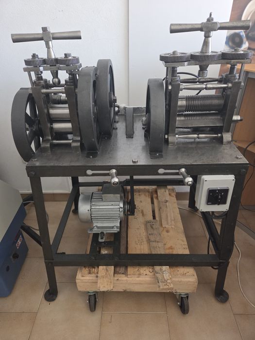 Laminador eléctrico ourives