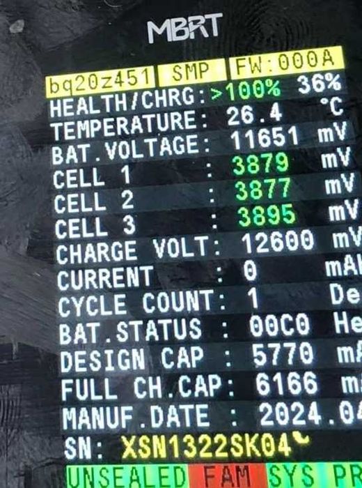 Батарея для MacBook