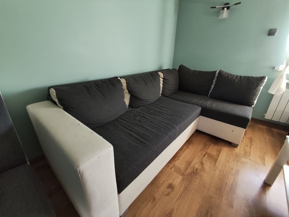 Oddam narożnik z funkcją spania za symboliczną kwotę