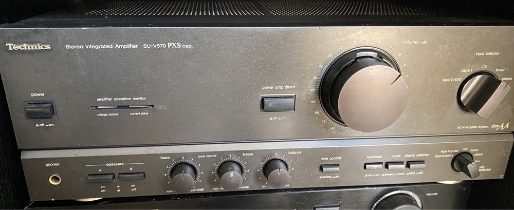 Amplificador Technics SU-V570 PXS de 1990/91