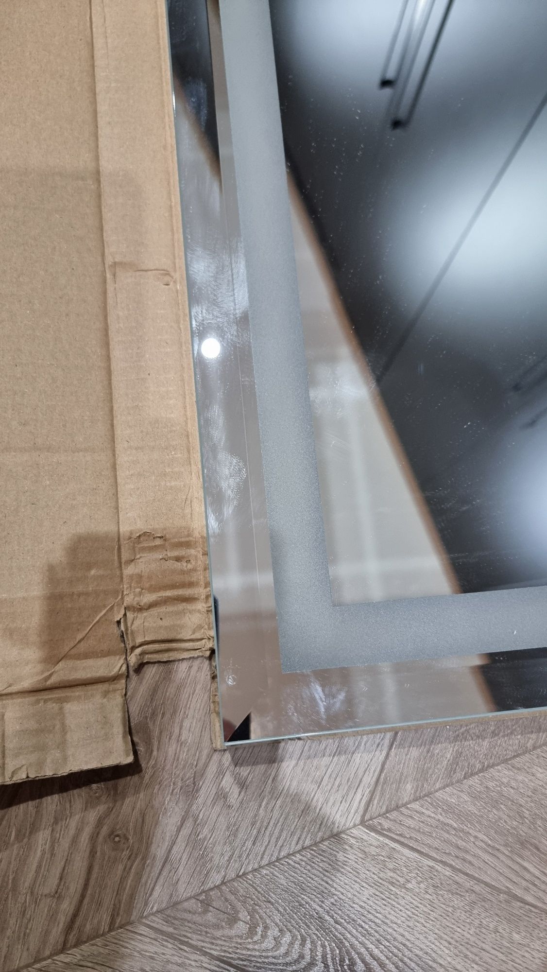 Lustro LED dotykowe duże 120x60