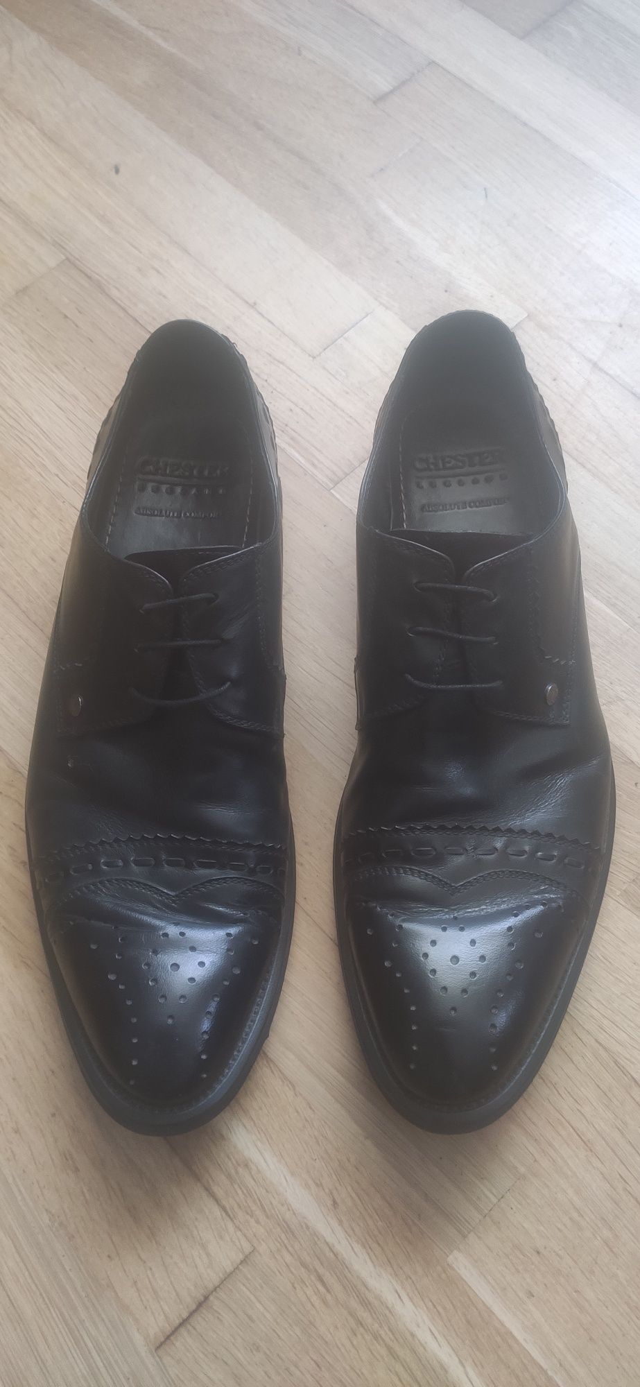 Туфлі чоловічі Chester Carnaby TJ collection 41р. made in Italy