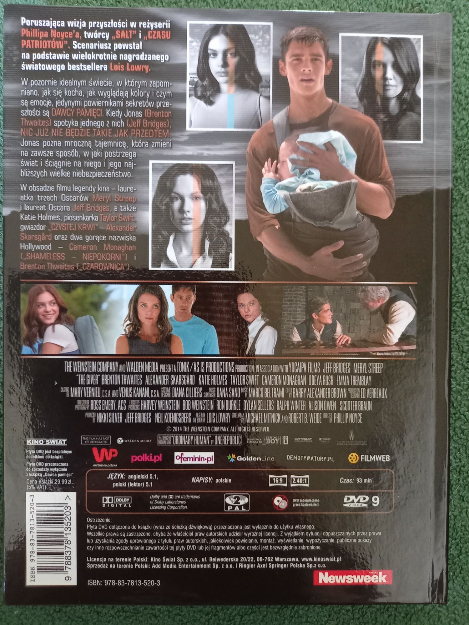 Film na DVD Dawca pamięci