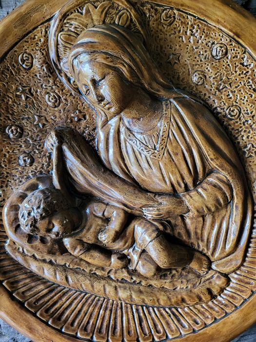 Boże Narodzenie Stajenka Maryja z dzieciątkiem Jezus