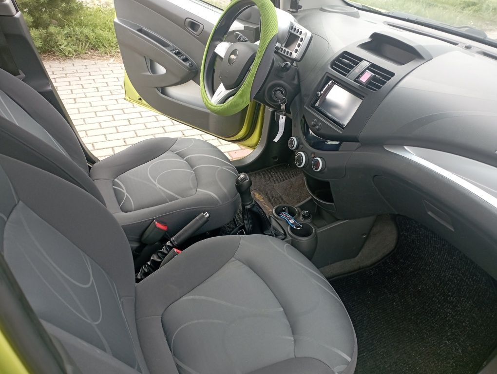 Śliczny Chevrolet Spark LT Alu Klima Przeb.104 Tyś Bezwypadkowy.