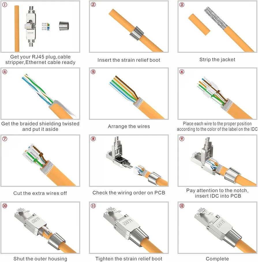 VCELINK  Wtyczka RJ45