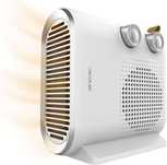 Termowentylator ReadyWarm 2050 Max Dual White. 2000 W, 2 poziomy mocy