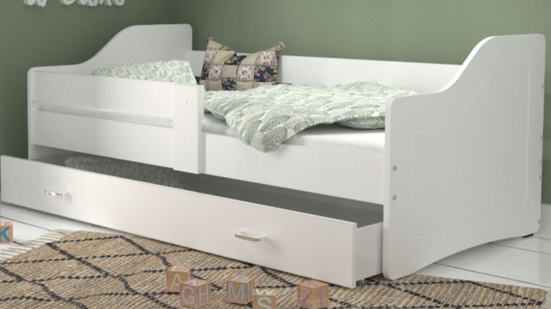 Łóżko 180 x 80 białe