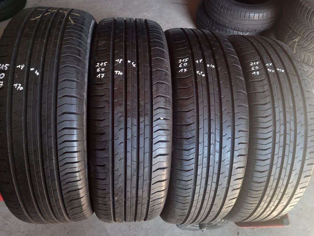 4x opony letnie 215/60R17 Continental