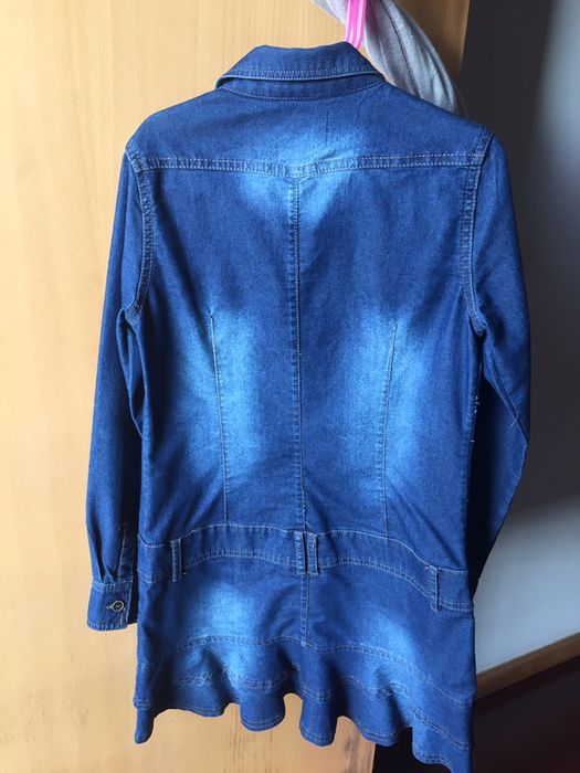 Vestido de ganga menina massimu dutti 9-10