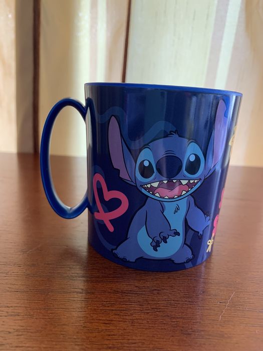 Stitch caneca, boneco, lancheira, garrafa, copo