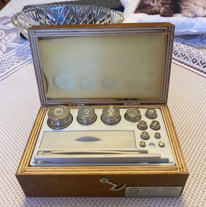 Odważniki laboratoryjne  ODM 500