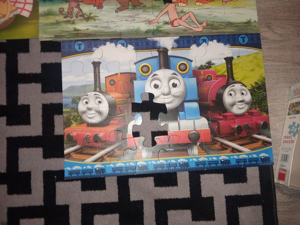 Puzzle zestaw10 sztuk wiek 3+