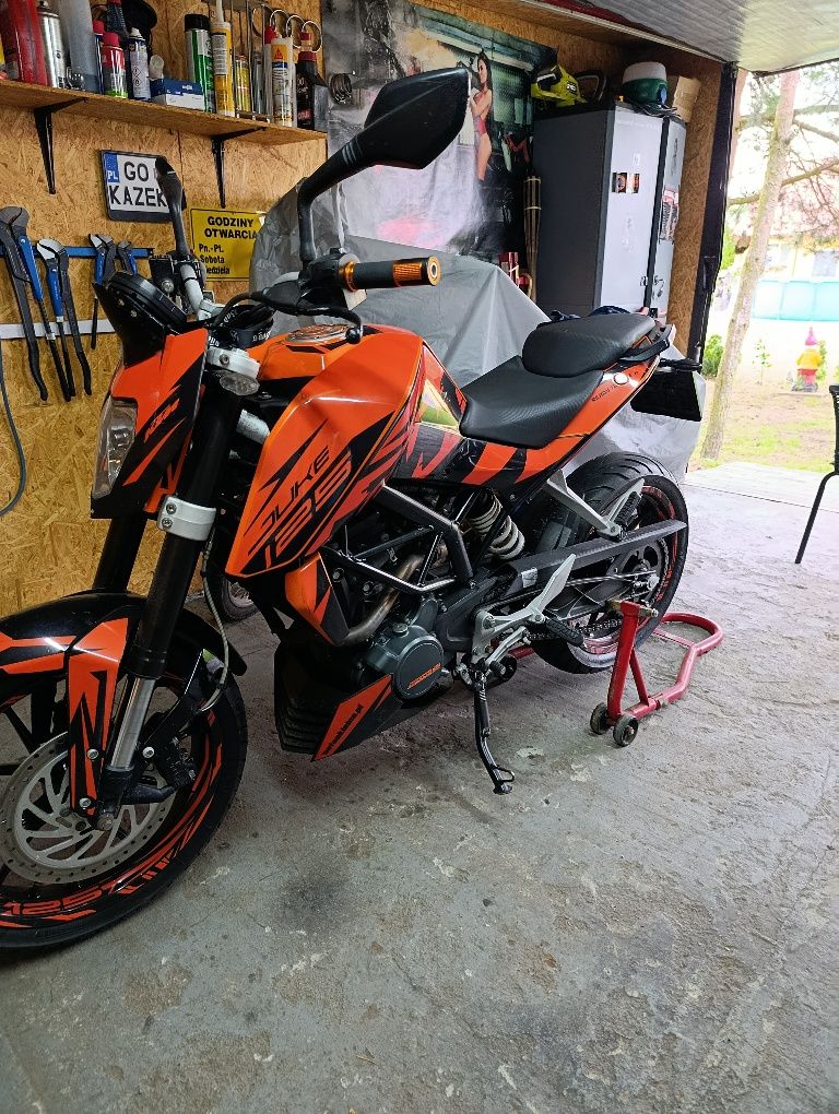 Motocykl KTM Duke 125