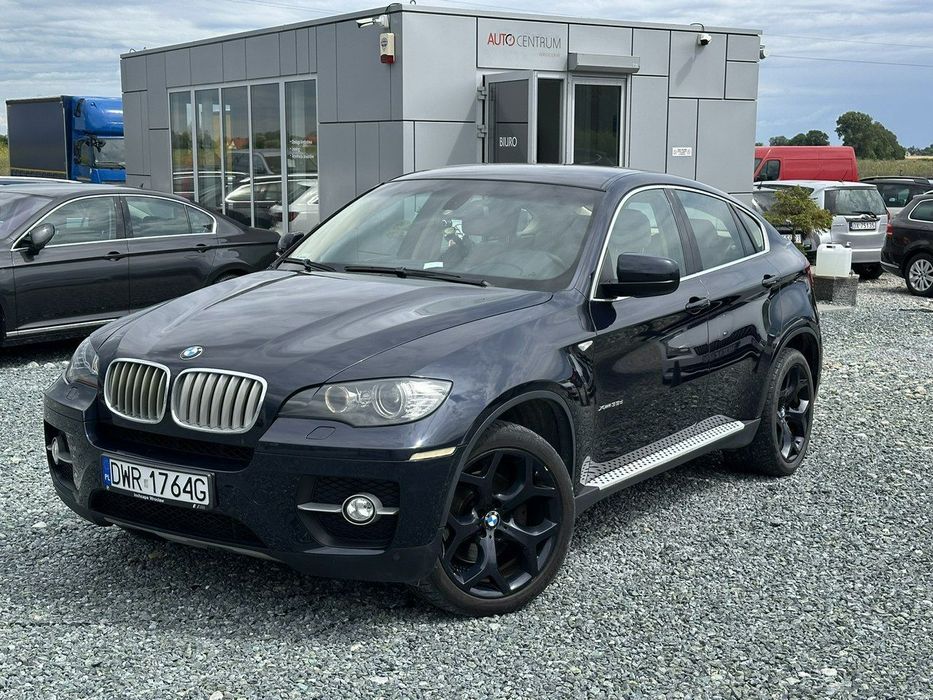 BMW X6 E71 3.0d xDrive35d 286KM 2009r, Navi, Skóry, automat